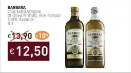 Prezzemolo e Vitale BARBERA Olio Extra Vergine di Oliva Filtrato, non Filtrato 100% Italiano offerta