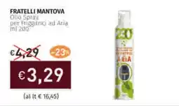 Prezzemolo e Vitale FRATELLI MANTOVA Olio Spray per Friggitrici ad Aria offerta