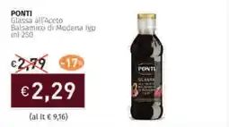 Prezzemolo e Vitale PONTI Glassa all'Aceto Balsamico di Modena igp offerta