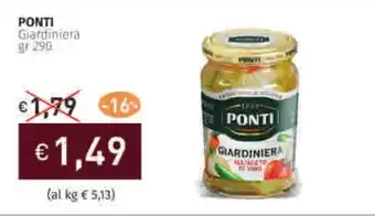 Prezzemolo e Vitale PONTI Giardiniera offerta