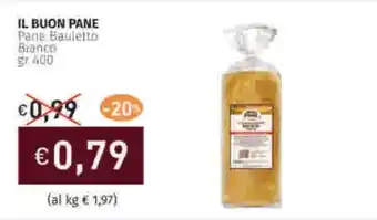 Prezzemolo e Vitale IL BUON PANE Pane Bauletto Bianco offerta