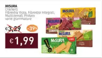 Prezzemolo e Vitale MISURA Crackers offerta