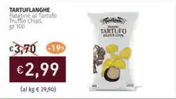 Prezzemolo e Vitale TARTUFLANGHE Patatine al Tartufo Truffle Chips offerta