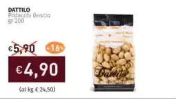 Prezzemolo e Vitale DATTILO Pistacchi Guscio offerta