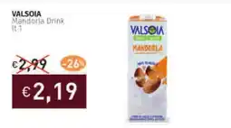 Prezzemolo e Vitale VALSOIA Mandorla Drink offerta