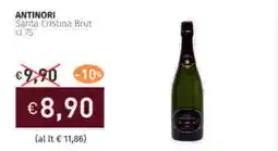 Prezzemolo e Vitale ANTINORI Santa Cristina Brut offerta