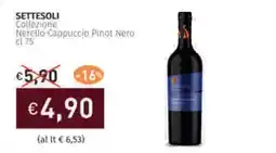 Prezzemolo e Vitale SETTESOLI Collezione Nerello Cappuccio Pinot Nero offerta