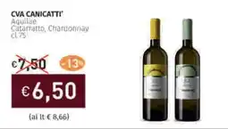 Prezzemolo e Vitale CVA CANICATTI' Aquilae Catarratto, Chardonnay cl 75 offerta