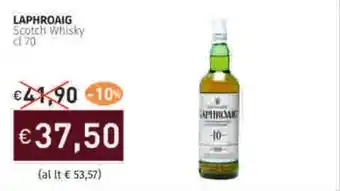 Prezzemolo e Vitale LAPHROAIG Scotch Whisky offerta