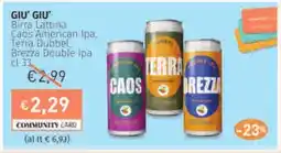 Prezzemolo e Vitale GIU' GIU' Birra Lattina offerta