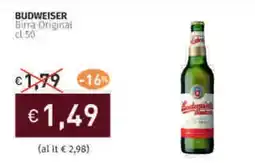 Prezzemolo e Vitale BUDWEISER Birra Original offerta