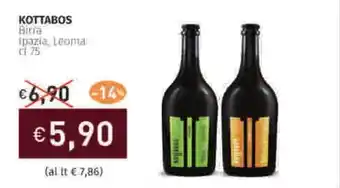 Prezzemolo e Vitale KOTTABOS Birra offerta