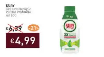 Prezzemolo e Vitale FAIRY Gel Lavastoviglie Pulizia Profonda offerta