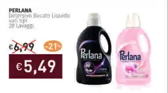 Prezzemolo e Vitale PERLANA Detersivo Bucato Liquido offerta