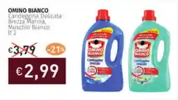 Prezzemolo e Vitale OMINO BIANCO Candeggina Delicata Brezza Marina, Muschio Bianco offerta