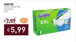 Prezzemolo e Vitale SWIFFER Panni Maxi XXL Ricarica x16 offerta