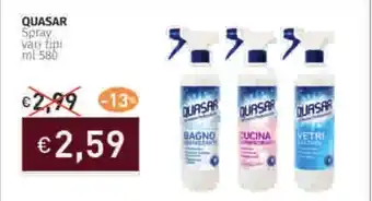 Prezzemolo e Vitale QUASAR Spray offerta