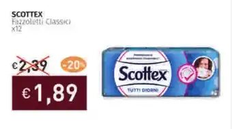 Prezzemolo e Vitale SCOTTEX Fazzoletti Classici offerta