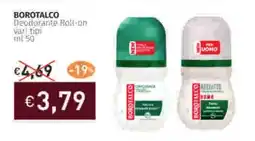 Prezzemolo e Vitale BOROTALCO Deodorante Roll-on offerta