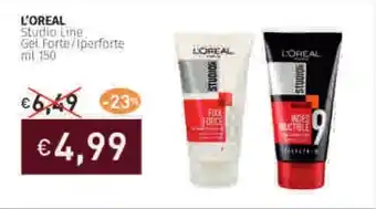 Prezzemolo e Vitale L'OREAL Studio Line Gel Forte/Iperforte offerta