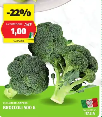 ALDI I colori del sapore broccoli offerta