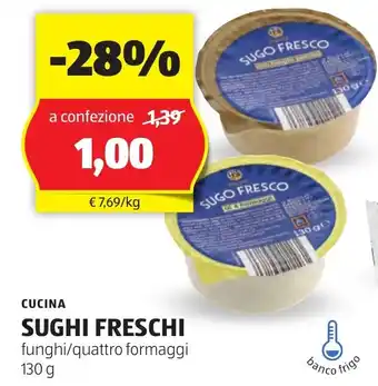 ALDI Cucina sughi freschi offerta