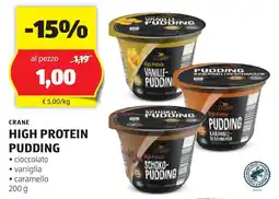 ALDI Crane high protein pudding offerta