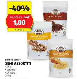 ALDI Happy harvest semi assortiti offerta