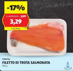 ALDI Fiorital filetto di trota salmonata offerta