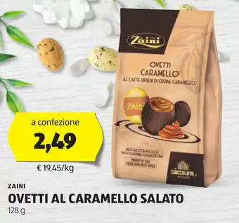 ALDI Zaini ovetti al caramello salato offerta