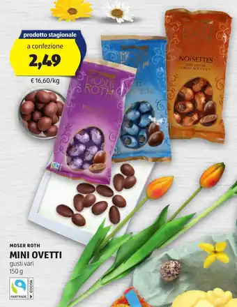 ALDI Moser roth mini ovetti offerta