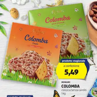 ALDI Monarc colomba offerta