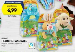 ALDI Monarc peluche pasquale offerta