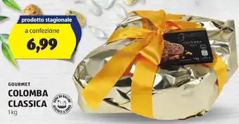 ALDI Gourmet colomba classica offerta