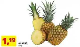 DPiù Ananas al kg offerta