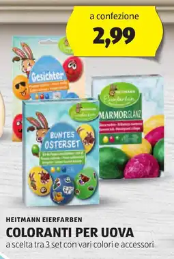 ALDI Heitmann eierfarben coloranti per uova offerta