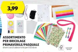 ALDI Assortimento per bricolage primaverile/pasquale offerta