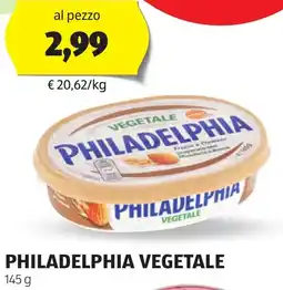 ALDI Philadelphia vegetale offerta