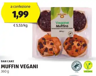 ALDI Dan cake muffin vegani offerta