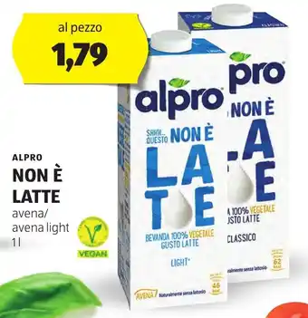 ALDI Alpro non è latte offerta