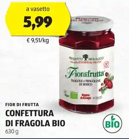 ALDI Fior di frutta confettura di fragola bio offerta