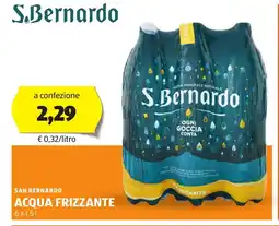 ALDI San bernardo acqua frizzante offerta