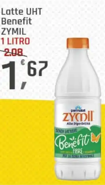 Supermercati Dok Latte UHT Benefit ZYMIL offerta