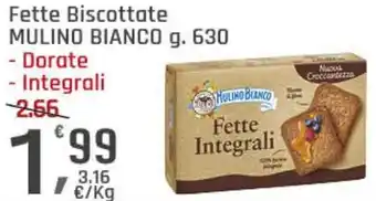 Supermercati Dok Fette Biscottate MULINO BIANCO offerta