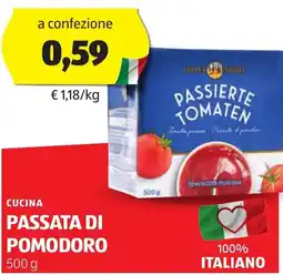 ALDI CUCINA Passata di pomodoro offerta