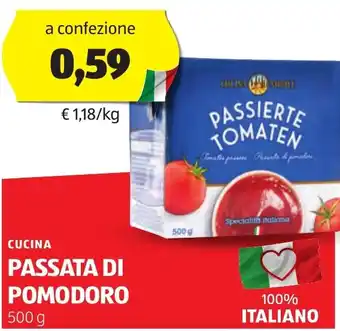 ALDI CUCINA Passata di pomodoro offerta