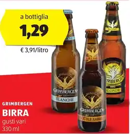 ALDI GRIMBERGEN Birra gusti vari offerta