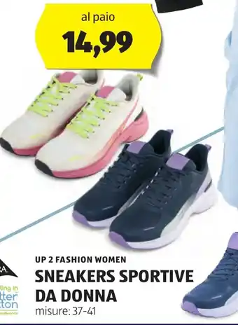 ALDI UP 2 FASHION WOMEN Sneakers sportive da donna offerta