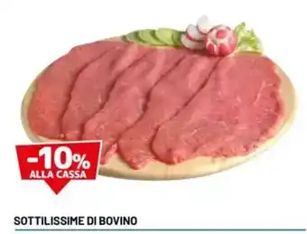 DPiù Sottilissime di bovino offerta