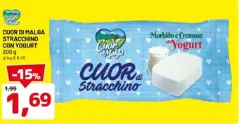 DPiù Cuor di malga stracchino con yogurt offerta